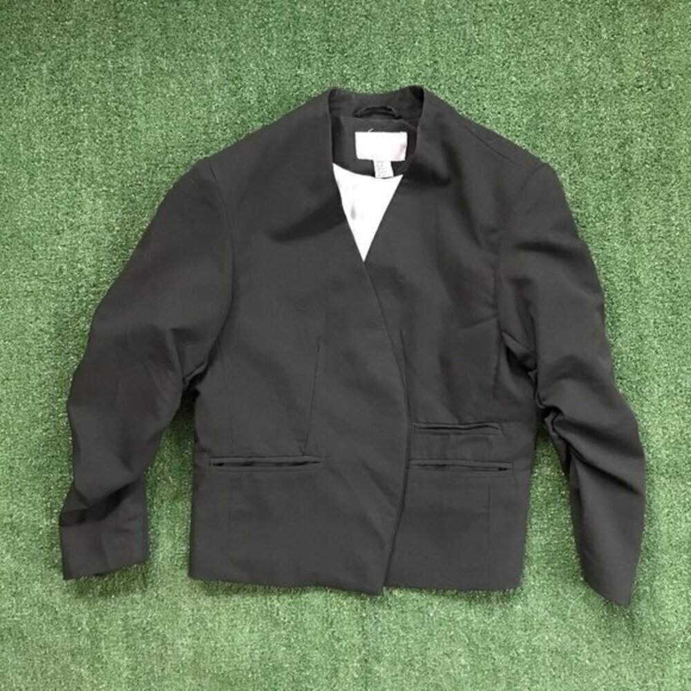 H&M Black Open Blazer